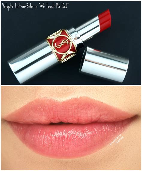 ysl volupte tint in balm lip swatches|ysl tint in oil.